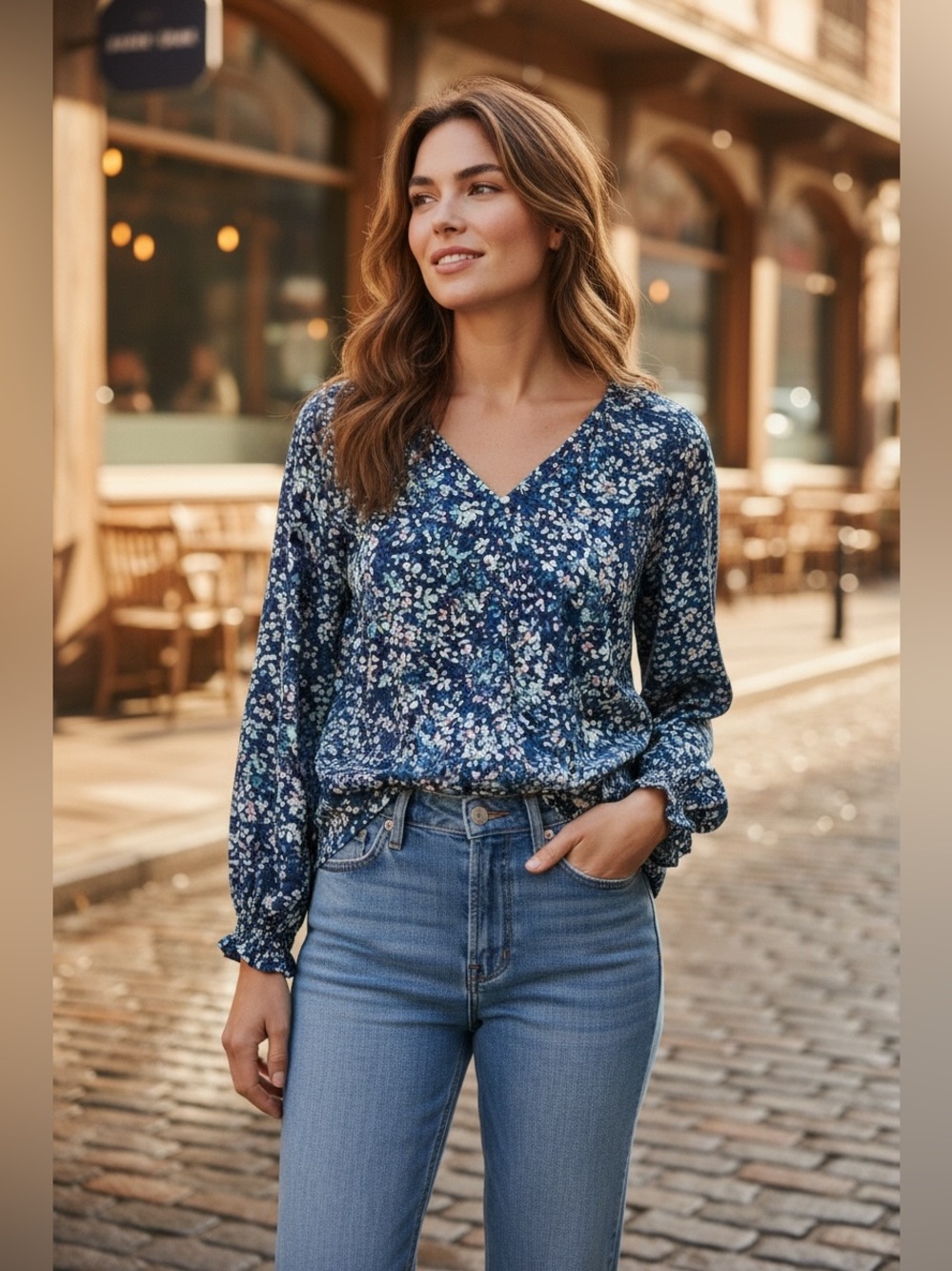 Jessica Simpson Long Sleeve Blouse